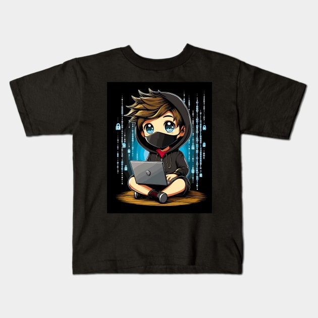 Code Spark Kids Kids T-Shirt by Cutetopia